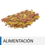 Alimentación para peces de acuario