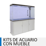 Kit de Acuario para peces con mueble