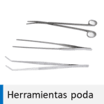 Herramientas de poda para acuario