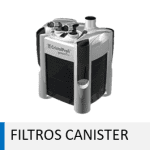 Filtro canister para acuario