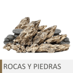 Rocas y piedras para acuario