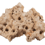 Roca piedra calcárea acuario