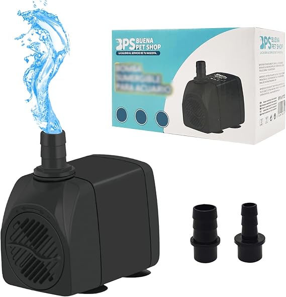 Bombas_Agua BPS Bomba Sumergible para Acuario (5W) BPS-6170