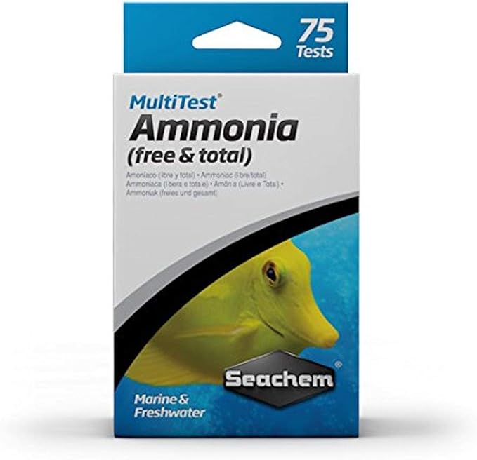 Test_agua Seachem Kit de Tests de amoniaco
