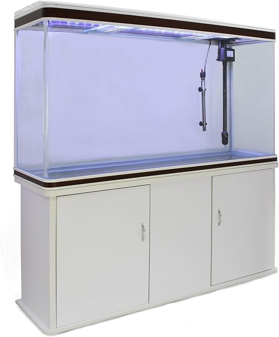 Acuario_con_mueble Acuario equipado 300 Litros con Mueble blanco