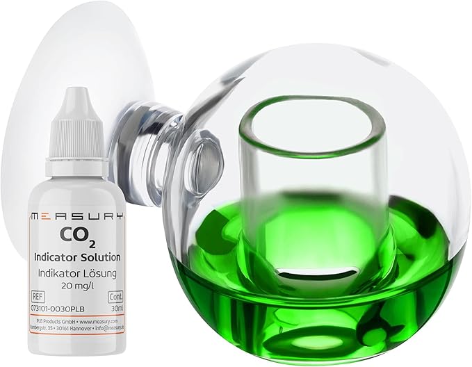 Test_agua Measury Prueba Continua de CO2 Acuario, 30 ml