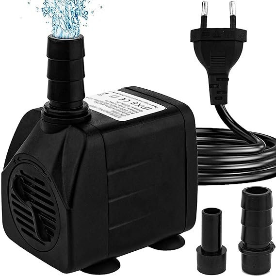 Bombas_Agua Mini bombas de agua de acuario, ultra silenciosa (600L/H, 10W)