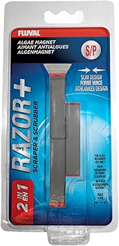 Limpiacristales Fluval 11083 Imán Limpia Cristales Razor, S