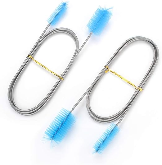 CepillosMangueras Yangfei 2Pcs Cepillo para Tubos de Acuarios