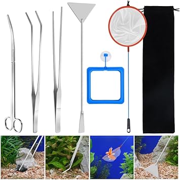 Plantacion_Poda Aquarium Aquascaping Kit 6 en 1