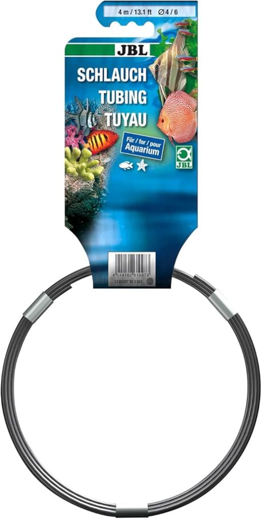 Mangueras JBL Manguera de agua de 4 m de longitud, 4/6 mm, color gris