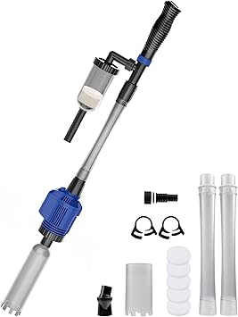 Limpiafondos NICREW 3 en 1 Aspirador Automático para Acuario