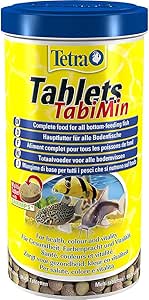 Alimentacion Tetra Tablets TabiMin - Alimento para peces de fondo, 2050 pastillas