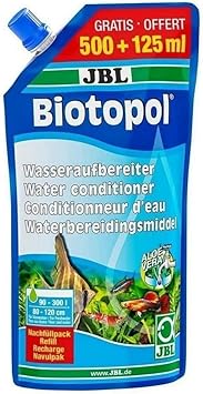 Acondicionadores_agua JBL Biotopol - Purificador de Agua Dulce, envase de Recarga, 500 + 125 ml