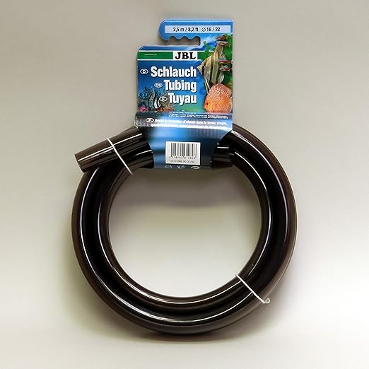 Mangueras Jbl 6108900 - Manguera de agua de 2,5 m de largo, 16/22 mm, color gris