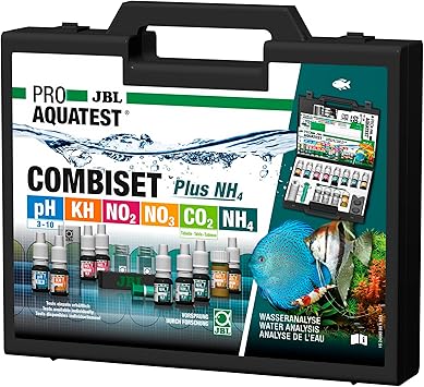 Test_agua JBL ProAquaTest Combi Set Plus NH4 - Maletín 6 Pruebas Agua Dulce