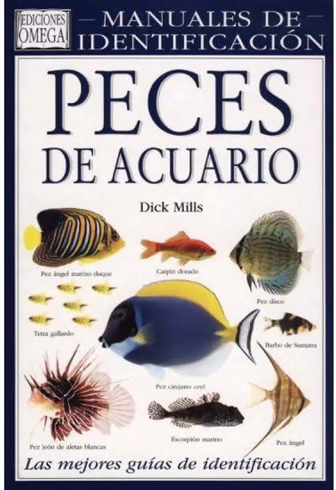 Libros PECES DE ACUARIO. MANUAL IDENTIFICACION